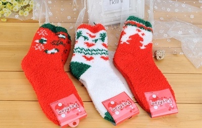樂高家居毛絨圣誕襪3色組合裝 聚美優(yōu)品限時(shí)特賣，正品折扣不容錯(cuò)過